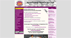 Desktop Screenshot of karate-darmstadt.de